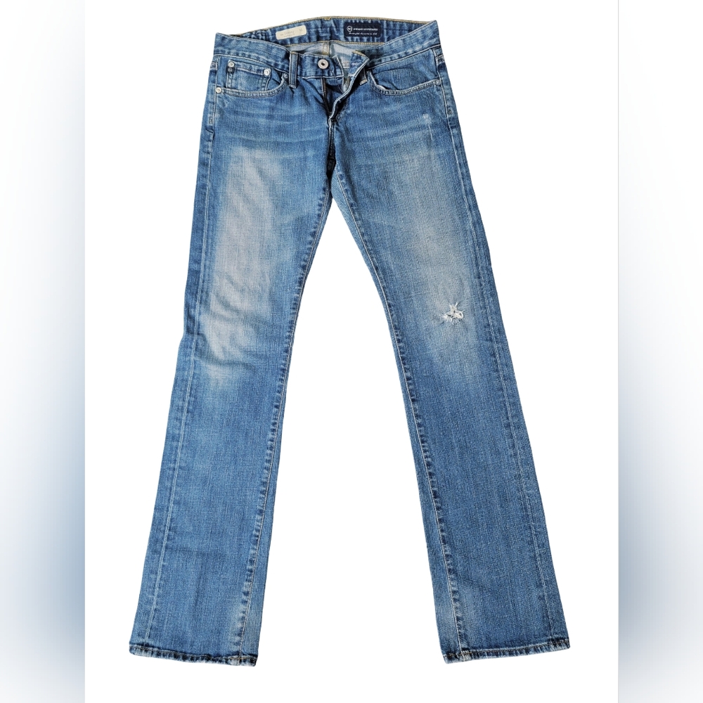 AG Adriano Goldschmied Vintage Light Wash Flared Jeans Women's Size 26